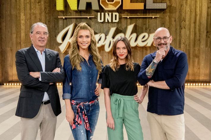 Design-Papst Prof. Laubersheimer: „Besser bin ich nie unterhalten worden!“ SAT.1 startet „Mit Nagel und Köpfchen – Die große Kreativ-Challenge“ am Sonntag, 29. März 2020, um 17:20 Uhr (FOTO)