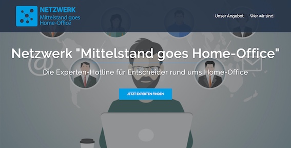 Netzwerk Mittelstand goes Home-Office berät Unternehmen in der Coronakrise zum Arbeitsplatz zu Hause