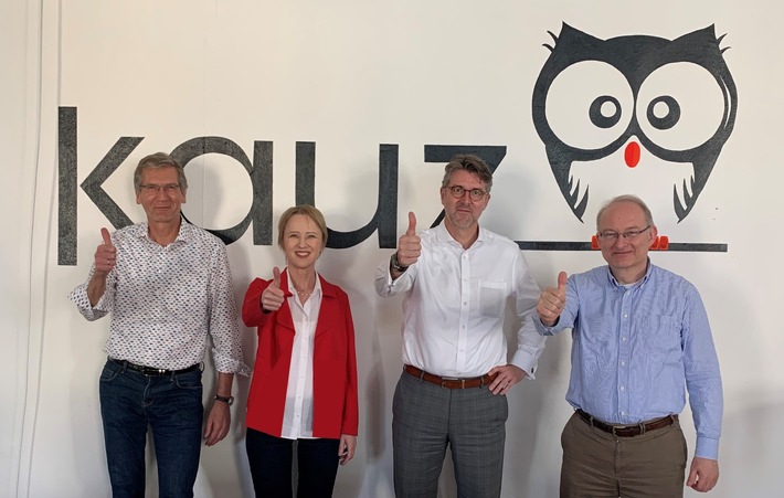 Kauz GmbH expandiert weiter mit KI, Chatbots und digitalen Assistenten / Düsseldorfer Startup auf Wachstumskurs: CEO erweitert sein Management-Team (FOTO)