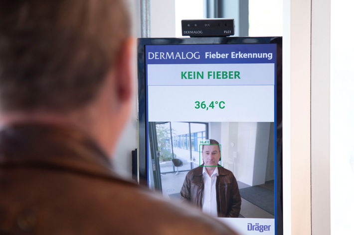 DERMALOG Fiebererkennung schützt Produktion bei Drägerwerk AG (FOTO)
