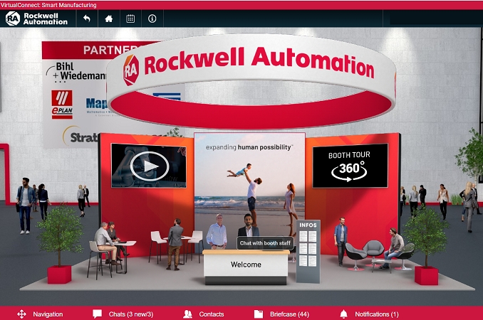 Rockwell Automation feiert mit VirtualConnect erste erfolgreiche virtuelle Messe – Besucher erleben Innovationen trotz physischer Distanz