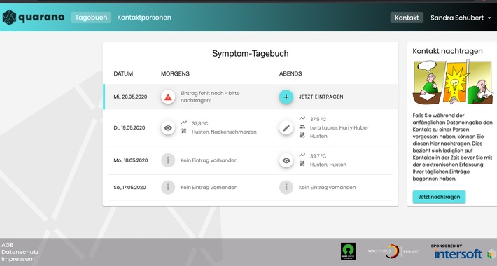 Gesundheitsämter können aufatmen: Quarantäne-App quarano seit dieser Woche im Einsatz und in ganz Deutschland verfügbar (FOTO)