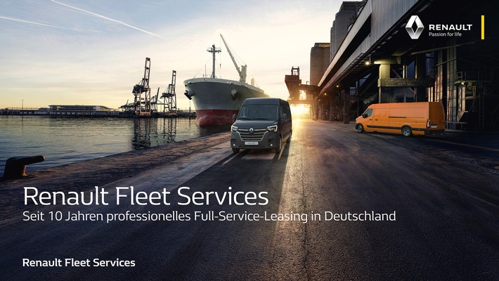 Renault Fleet Services: Seit 10 Jahren professionelles Full-Service-Leasing in Deutschland (FOTO)