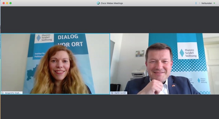 Blick in die Welt – neues Webinar-Format der Hanns-Seidel-Stiftung / Auslandsrepräsentanten berichten über ihre Einsatzländer (FOTO)