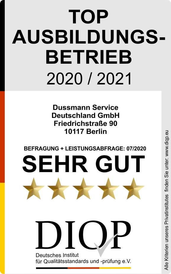 Top Ausbildungsbetrieb (DIQP) Auszeichnung verliehen (FOTO)