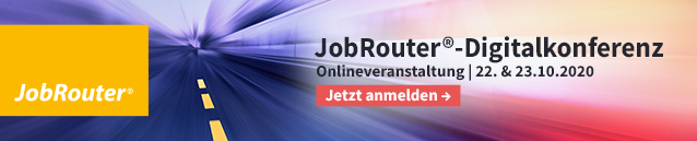 JobRouter?-Digitalkonferenz 2020:   Digitalisierung im Mittelstand nimmt Fahrt auf!