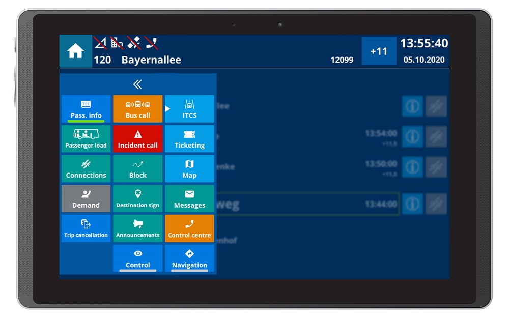 IVU: Neues Bordrechnersystem für Android-Tablets