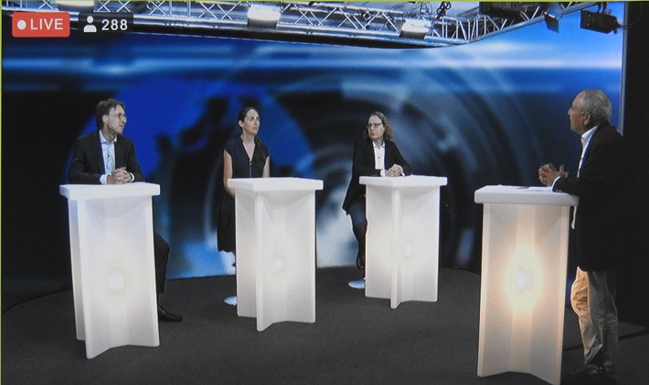 Einzigartiges Studio für Video-Live-Streaming / „Aufbruch in eine neue Welt der Unternehmenskommunikation“ verspricht die JOFODO AG mit Ihrem neuen Studio für Video-Live-Streaming (FOTO)