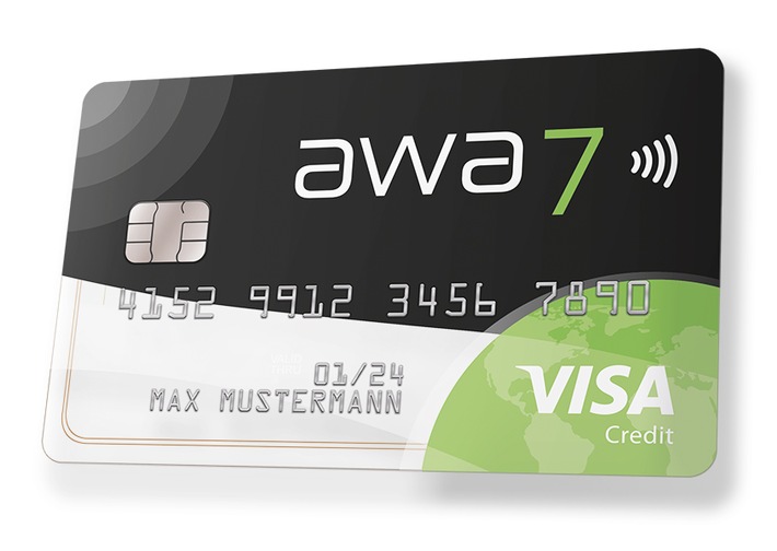 Neue Visa Kreditkarte awa7? gibt mehr Luft zum Atmen (FOTO)