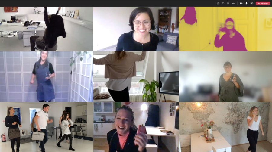 Jerusalema-Challenge: #StayStrong, PLU Top Assistant tanzt virtuellen Flashmop