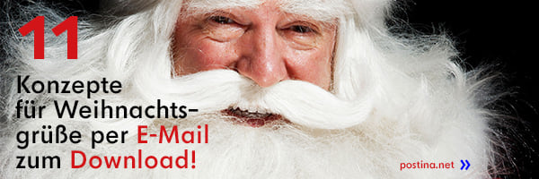 Kunden-Weihnachtsgrüße per E-Mail ? Trends 2020.