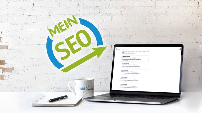 Bessere Online-Auffindbarkeit in Suchmaschinen: suchmaschinenoptimierte Webseite mit MEIN SEO von der 11880.com (FOTO)