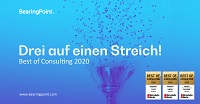?Best of Consulting?-Awards: Hattrick für BearingPoint