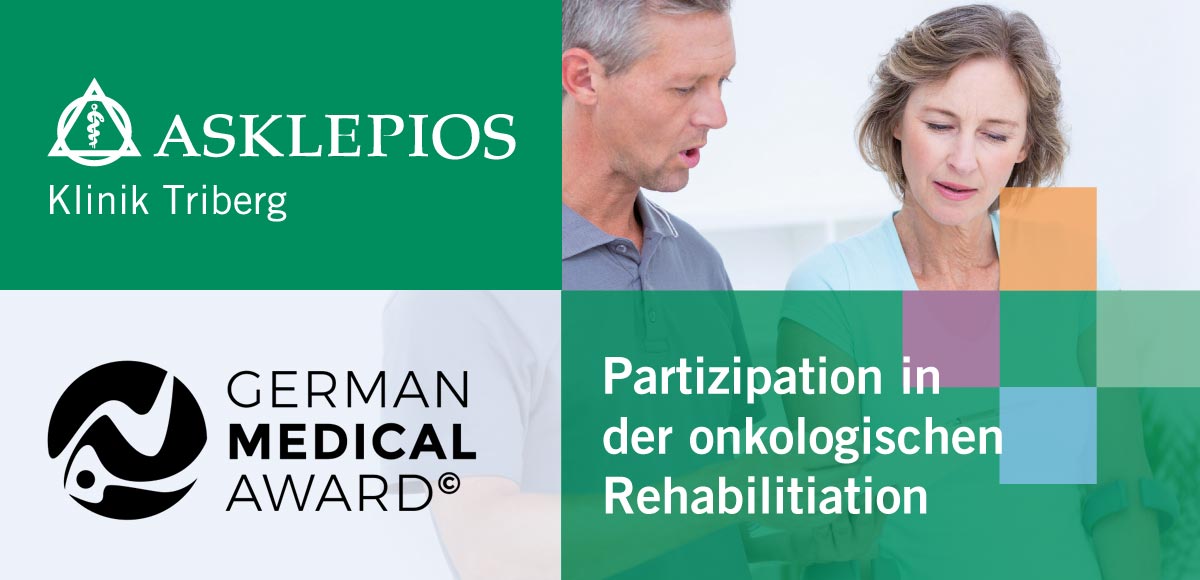 Dr. Thomas Widmann, Chefarzt der Asklepios Klinik Triberg ist Preisträger des German Medical Award 2020 für das Projekt ?Partizipative Rehabilitation?, welches von der RITTWEGER und TEAM Werbeagentur aus Erfurt begleitet wurde