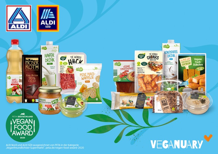 Veganuary 2021: ALDI motiviert erneut zur veganen Ernährung (FOTO)