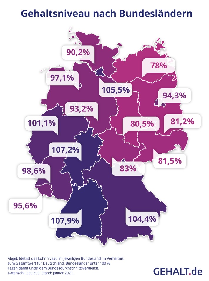 Gehaltsatlas 2021: Wie viel verdient Deutschland im Krisenjahr? (FOTO)
