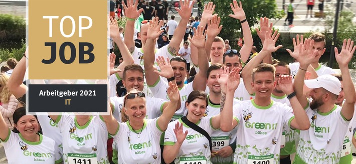 Bei GREEN IT wird Arbeitgeberattraktivität großgeschrieben / Sigmar Gabriel zeichnet den IT-Dienstleister mit den Arbeitgebersiegeln „Top Job“, „Tob Job IT“ und „Top Job NRW“ aus. (FOTO)