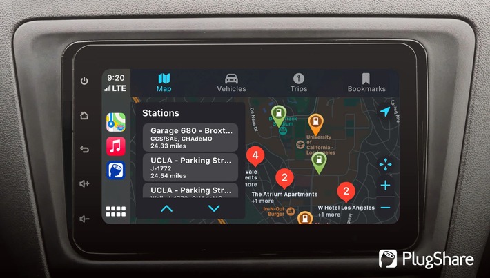 innogy: PlugShare App ist nun mit Apple CarPlay kompatibel (FOTO)