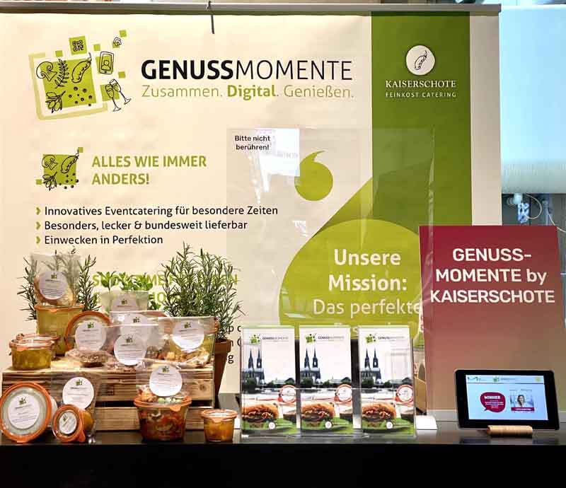 KAISERSCHOTE entwickelt Catering für digitale und physische Messen