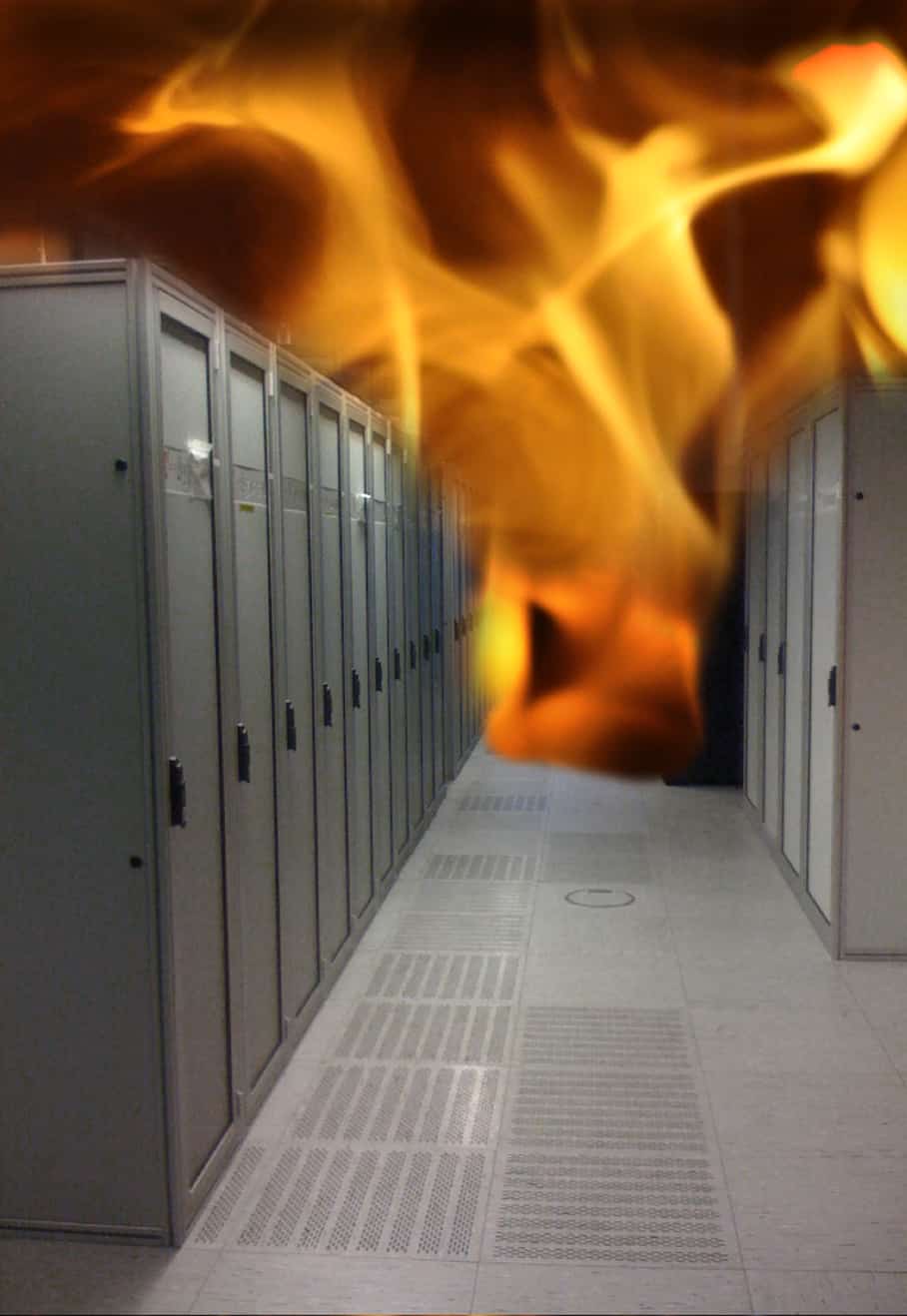 Wenn sich die Daten auf dem Server in Rauch auflösen