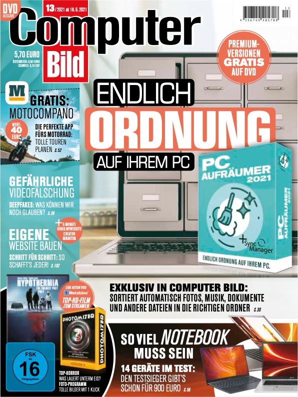 Mobil und leistungsstark: COMPUTER BILD testet Notebooks bis 1000 Euro (FOTO)