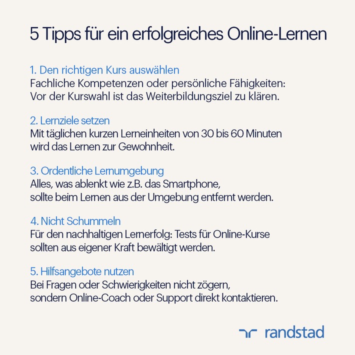 5 Tipps zum e.learning: So gelingt das Online-Lernen