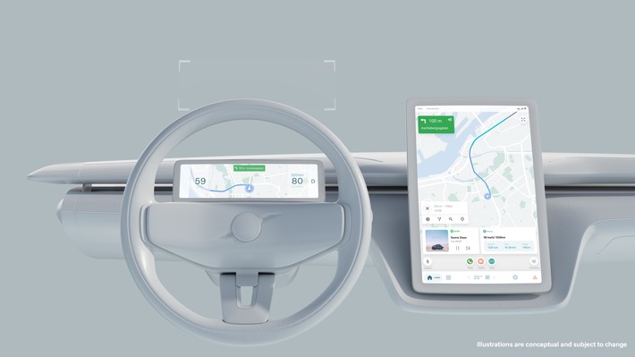 Sicheres und vernetztes Nutzererlebnis: Volvo Cars und Google vertiefen Partnerschaft (FOTO)