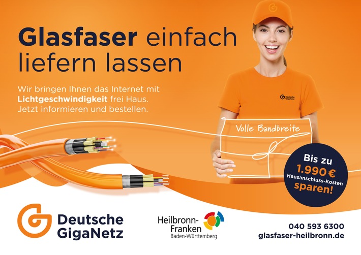 Eines der größten eigenwirtschaftlichen Glasfaserprojekte Deutschlands startet mit der Deutschen GigaNetz als Partner / Ab 5. Juli beginnt in den ersten Kommunen bereits die Vermarktungsphase (FOTO)