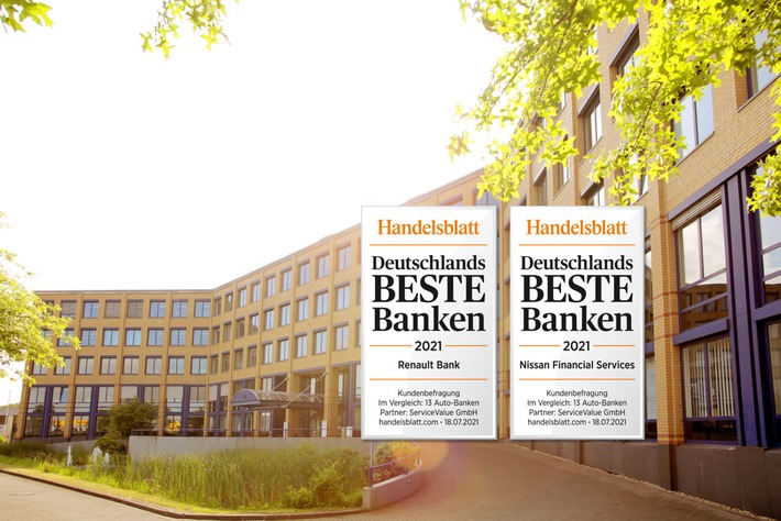 Beste Banken: Renault Bank und Nissan Financial Services vom Handelsblatt ausgezeichnet (FOTO)