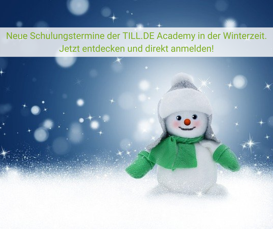 TILL.DE| Online Marketing Schulungen November & Dezember 2021