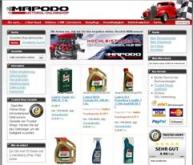 Magento-Shop für Motoröl