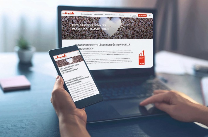 Noch näher am Kunden – Klüh Multiservices mit neuer Unternehmenswebsite (FOTO)