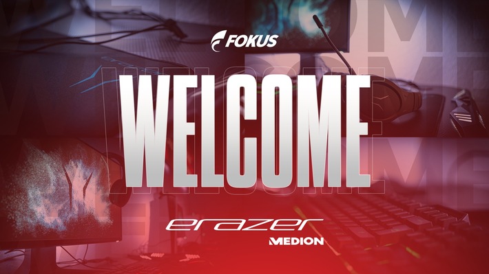 MEDION ERAZER und das Esports-Team FOKUS schließen Partnerschaft (FOTO)