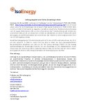 IsoEnergy begleicht einen Teil der Zinszahlung in Aktien