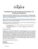 Consolidated Uranium gibt die Ergebnisse der Jahreshaupt- und Sonderversammlung bekannt