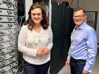 Digitale Souveränität und IT-Sicherheit: Bundestagsabgeordnete Franziska Hoppermann (CDU) besucht NovaStor