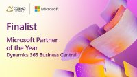 COSMO CONSULT Finalist beim Microsoft Global Partner of the Year-Award COSMO CONSULT Finalist beim Microsoft Global Partner of the Year-Award