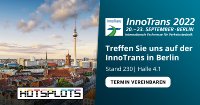 HOTSPLOTS präsentiert WLAN-basierte Analyse von Fahrgastströmen auf der InnoTrans 2022