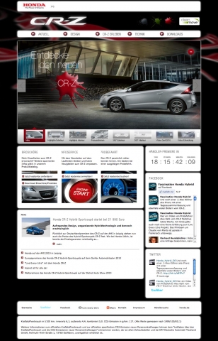 Digiden gibt Gas mit Honda und dem neuen CR-Z