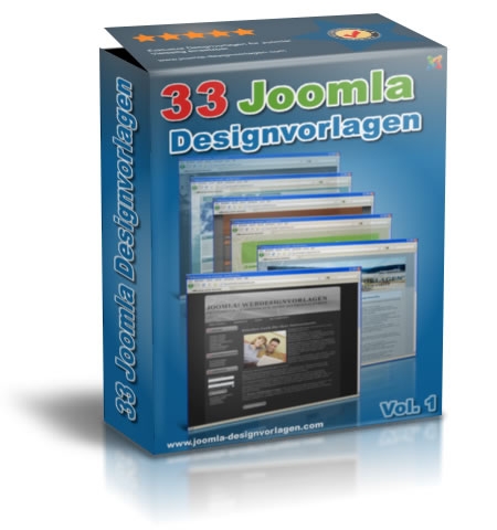 Neues Webdesign für Joomla: Joomla-Designvorlagen bietet 33 professionelle Joomla-Templates zum günstigen Paketpreis