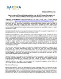 Karora meldet Rekord-Goldproduktion von 38.437 Unzen für das dritte Quartal und übertrifft den bisherigen Produktionsrekord um 25 %
