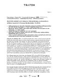 TRATON GROUP mit robuster Entwicklung und starkem dritten Quartal in herausforderndem Umfeld