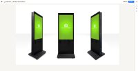 Doppelseitige Digital Signage Stelen erhöhen die Aufmerksamkeit