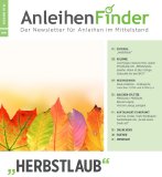 „Anleihen Finder“ – Ausgabe November-02-2022: Der Newsletter für Anleihen im Mittelstand