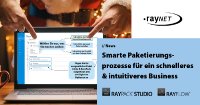 Smarte Paketierungsprozesse für ein schnelleres&intuitiveres Business: RayPack Studio&RayFlow 7.3