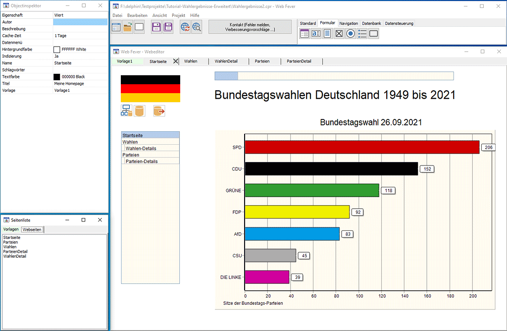 Webeditor „Web Fever“ in Version 0.9.3 erschienen