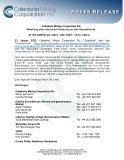 Caledonia Mining Corporation Plc Mitteilung einer relevantenÄnderung an den Hauptaktionär
