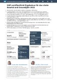 SAP veröffentlicht Ergebnisse für das vierte Quartal und Gesamtjahr 2022
