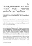 Digitalagentur Webfox und Digital  Product Studio PizzaPizza  werden Teil von Forte Digital