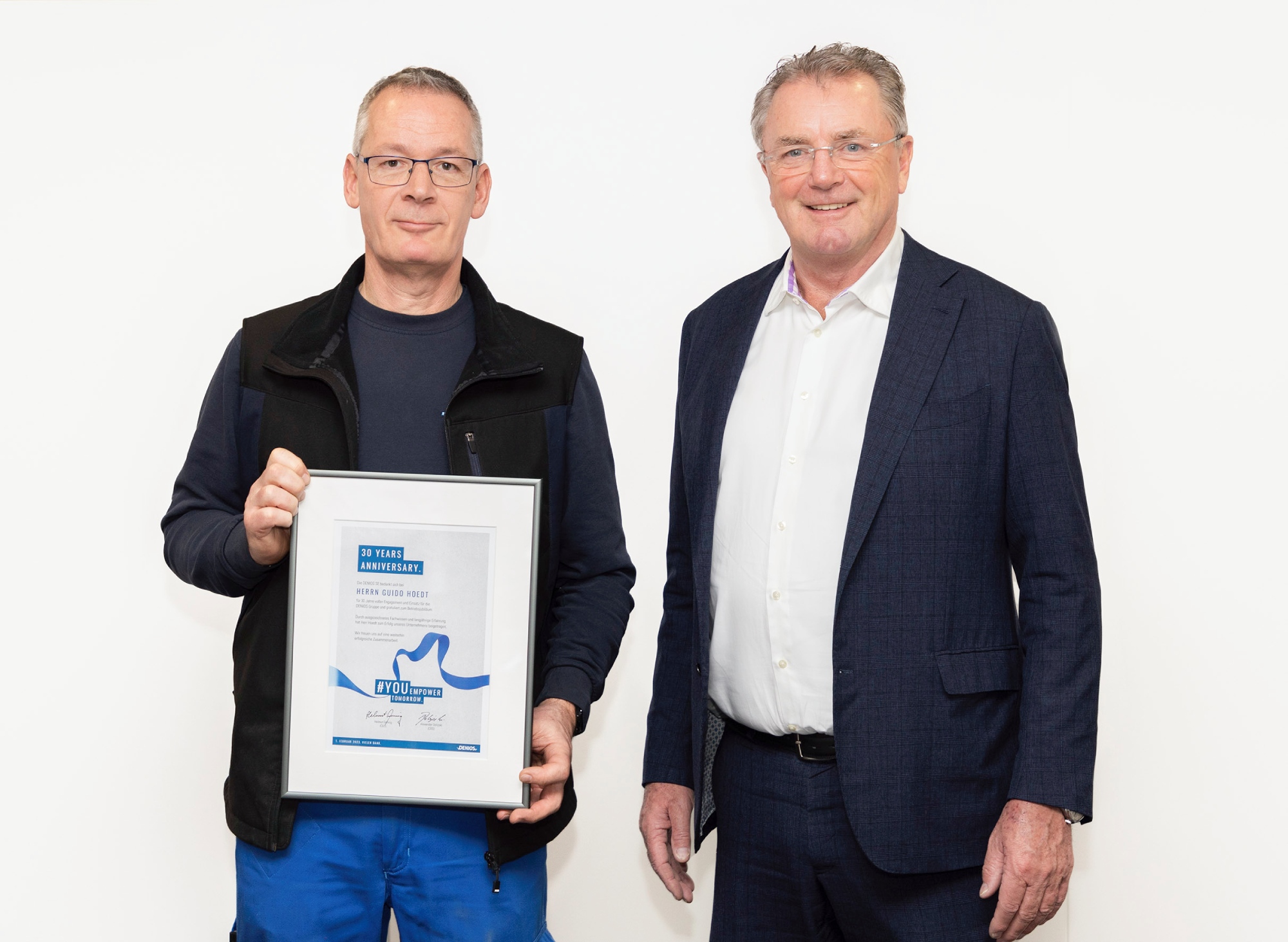 Guido Hoedt seit 30 Jahren bei DENIOS Guido Hoedt seit 30 Jahren bei DENIOS